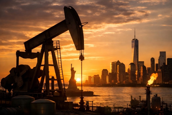 NY原油価格急騰：WTI 100ドル突破、2026年最大の月間上昇率へ