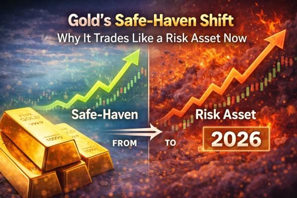 Oro se ha convertido en un activo refugio